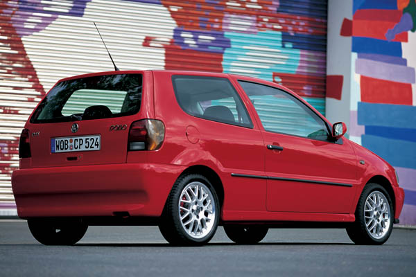 1998 Volkswagen Polo GTI Sporty: first-generation Polo GTI of 1998 was the 